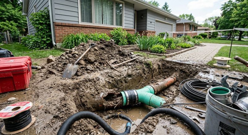 Clogged Sewer Repair in Kansas City, MO