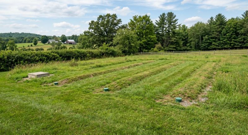 Leach Field Installation in Columbus, OH