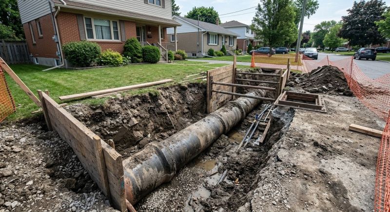 Sewer Lateral Installation in Austin, TX