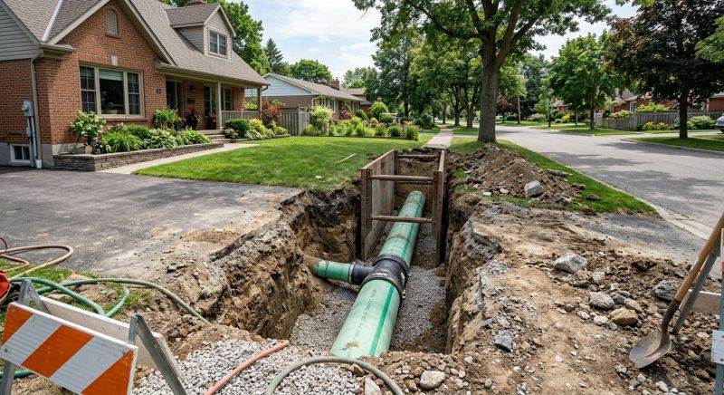 Sewer Main Installation in Austin, TX